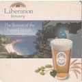 BEER MAT - LIBERATION BREWERY (JERSEY) - (Cat N...