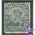 India 1912 - SG O109 - KGV 3p grey (SERVICE) us...