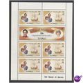 1981 Royal Wedding sheetlet 168 x 6 and 169.Unm...
