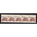 1898Ab 4c Stagecoach Fine MNH Dry Gum PNC 6/5 L...