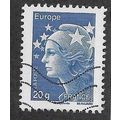 FRA 2011 (EUROPE 20g ) 'MARIANNE ' FINE USED (E...
