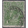 AUSTRALIA, 1926 1d George V die I p13.5x12.5, S...