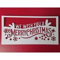 6 x Tonic Die Cuts We Wish You A Merry Christmas