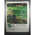 1950 Armour Vertagreen Ad - Live in a Garden Spot