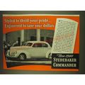 1939 Studebaker Commander Ad - Styled to thrill your pride