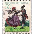 GERMANY, Dancing in Folk Dress, green 1981, 50 ...