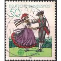 GERMANY, Dancing in Folk Dress, green 1981, 50 ...