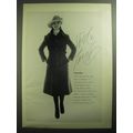 1970 Lord & Taylor Aquascutum Tweedy Coat Advertisement - Robert Randall