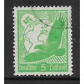 GERMANY 1934 AIRMAIL GOLDEN EAGLE AND GLOBE 5pf...