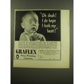 1949 Graflex Cameras Ad - Oh deah! I do hope I ...