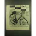 1949 Raleigh Bicycles Ad - Raleigh Britain's Foremost bicycle