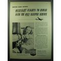 1949 United Air Lines Ad - United now offers ov...