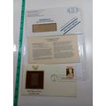 1990 First Day of Issue 22kt Gold Stamp US Supr...