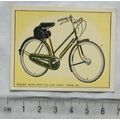 1957 Raleigh card 11 Road Safety De-Luxe Model 20L