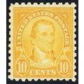591, Mint FVF NH 10¢ Perf 10 Washington * Stuar...
