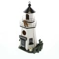 Nautical Beach Decor Wooden Birdhouse Lighthous...