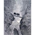TWO GOATS 1885 Gustave Doré - Jean de La Fontai...