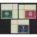Austria 75th Anniversary of UPU 3v Corners 1949...