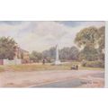 Artist Drawn High Stone Hadley Hertfordshire Postcard (QHER397)