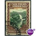 Southern Rhodesia 1940 SG58 6d Green & Brown V ...