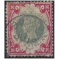 1900 SG214. 1/- Green & Carmine Fine Used