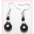Silver Plated Tibetan Hill Tribe Style Jade Bla...