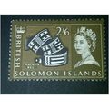 British Solomon Islands QEII 1965 2/- 6d Black ...