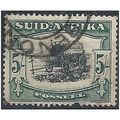 South Africa 1927 SG38 5/- Black & Green SUID A...