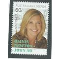 AUS 2013 60c 'AUSTRALIAN LEGENDS- OLIVIA NEWTON...
