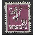 NORWAY 1926 NEW LION 20 ORE PURPLE SG 189 FINE ...