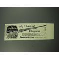 1957 Husqvarna Lightweight Rifle Ad - 6 lbs 6 oz