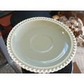 Harker Ware Pottery Pate Sur Pate Green Saucer ...