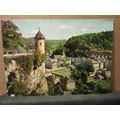 VILLE BASSE, LUXEMBOURG used vintage postcard. ...