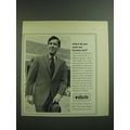 1968 Wallachs Hart Schaffner & Marx Country Suit Advertisement
