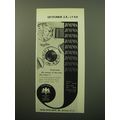 1950 Juvenia Mystere Watch Ad - Captivates the woman, or the man, who wears it