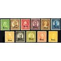 658-68, Mint LH/H Complete Set of 11 Kans Overp...