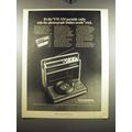 1969 Panasonic Swing-Way Radio Advertisement