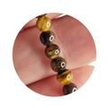 Tigers Eye 4mm Natural Stone Beads String 94 Be...
