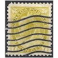 Canada 1902 SG160 7c Greenish-Yellow Good+ Used .