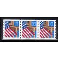 2913v 32c U.S. Flag Over Porch Very Fine MNH LG...