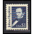2194 $1 Johns Hopkins Fine MNH Dry Gum RA2489