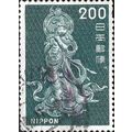 JAPAN, Goddess Bodhisattva, grey-green 1966, 200¥