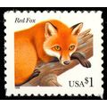 3036, $1 Red Fox Single Stamp in XF Mint NH Con...