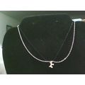 Adjustable Black Gold Tone 2 Chain Puppy Necklace
