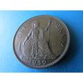 1939 GEORGE VI ONE PENNY - COIN - 3 FREE POST. S