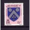JERSEY 1981 SG 254 5p JANVRIN ARMS U/M MINT #