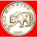 BEAR: CROATIA ★ 5 KUNA 1995.! LOW START ★ NO RE...