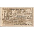 Canada ! #P9 Postal Card c.1890, Montreal Brass...