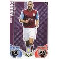 Match Attax 2010/2011 22 Luke Young Aston Villa