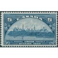 Canada 1933 5c blue SG 329 unused